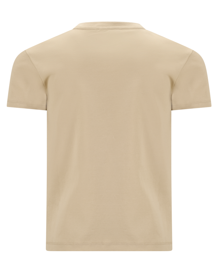 Manilo Kids - Premium Double mercerized T-shirt - Beige