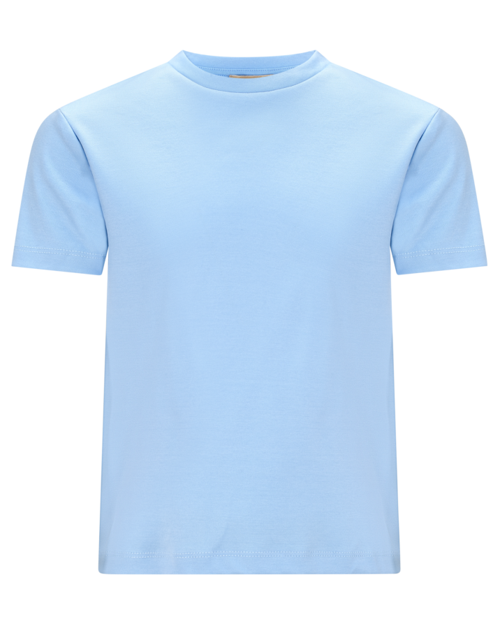 Manilo Kids - Premium Double mercerized T-shirt - SkyBlue