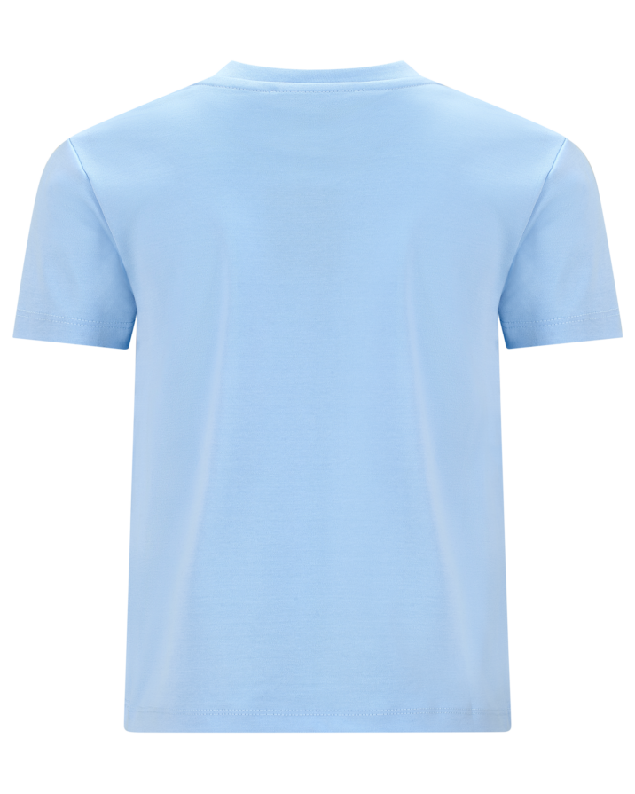 Manilo Kids - Premium Double mercerized T-shirt - SkyBlue