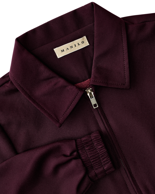 Manilo Kids - Premium Tech Suit - Aubergine