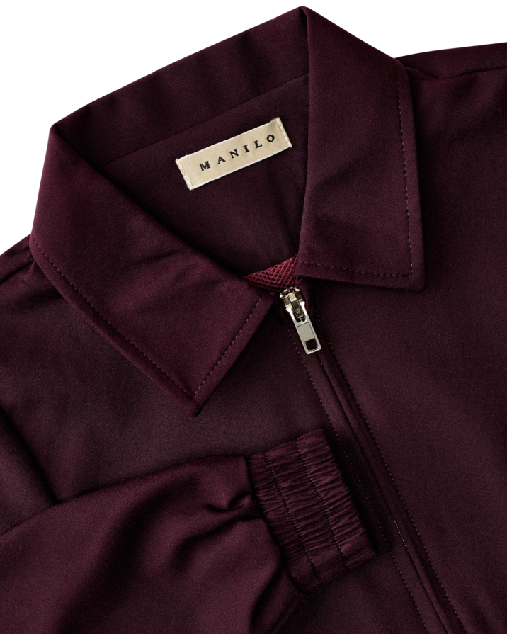 Manilo Kids - Premium Tech Suit - Aubergine