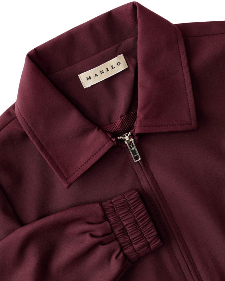 Manilo Kids - Premium Tech Suit - Burgundy