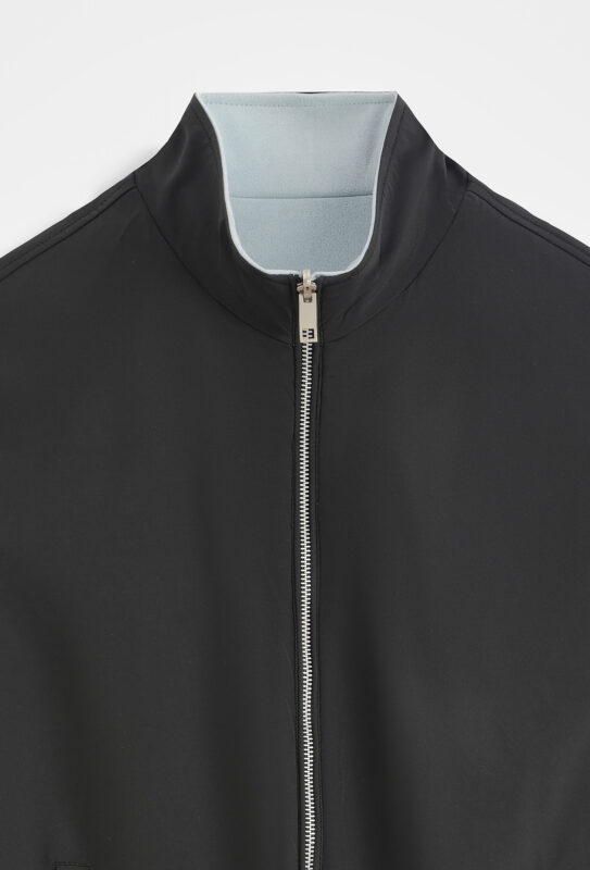 Suede Reversible Bodywarmer - Grey/Navy