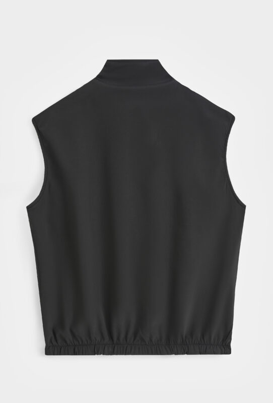 Suede Reversible Bodywarmer - Grey/Navy