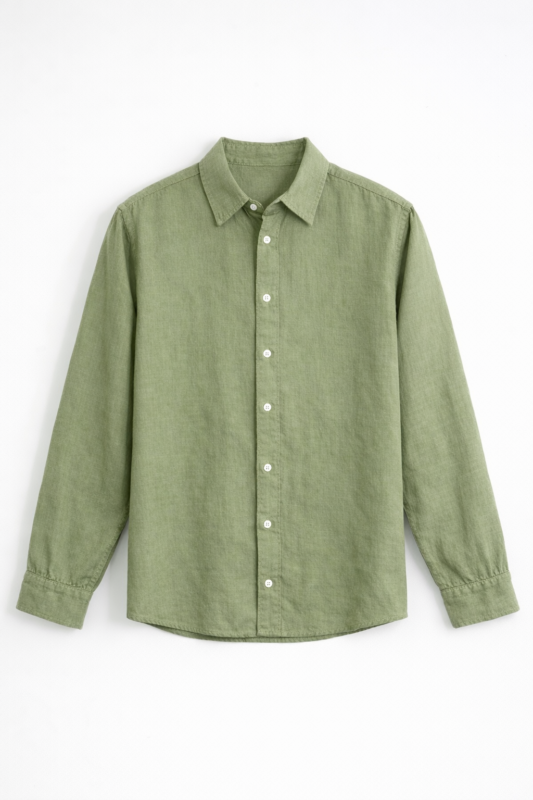 Linnen Blouse - Khaki