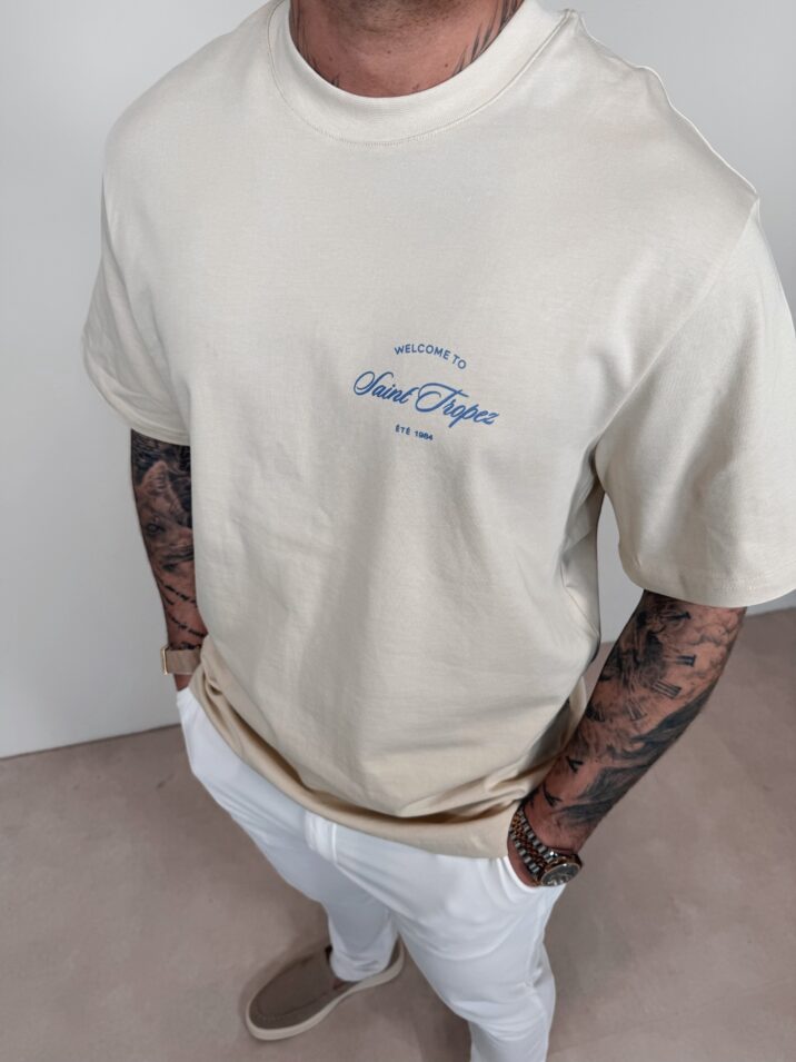 Saint-Tropez Tee - Beige