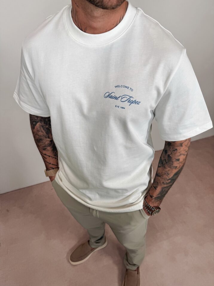 Saint-Tropez Tee - White