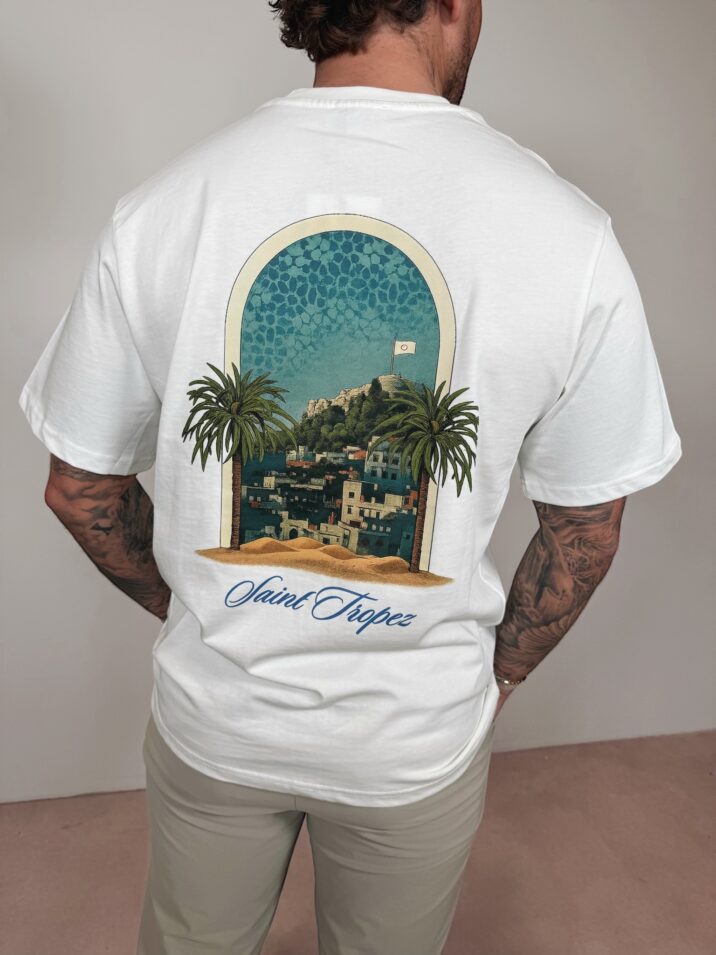 Saint-Tropez Tee - White