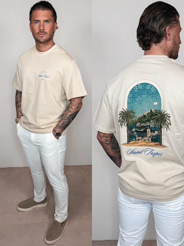 Saint-Tropez Tee - Beige