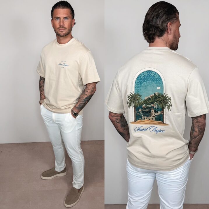 Saint-Tropez Tee - Beige