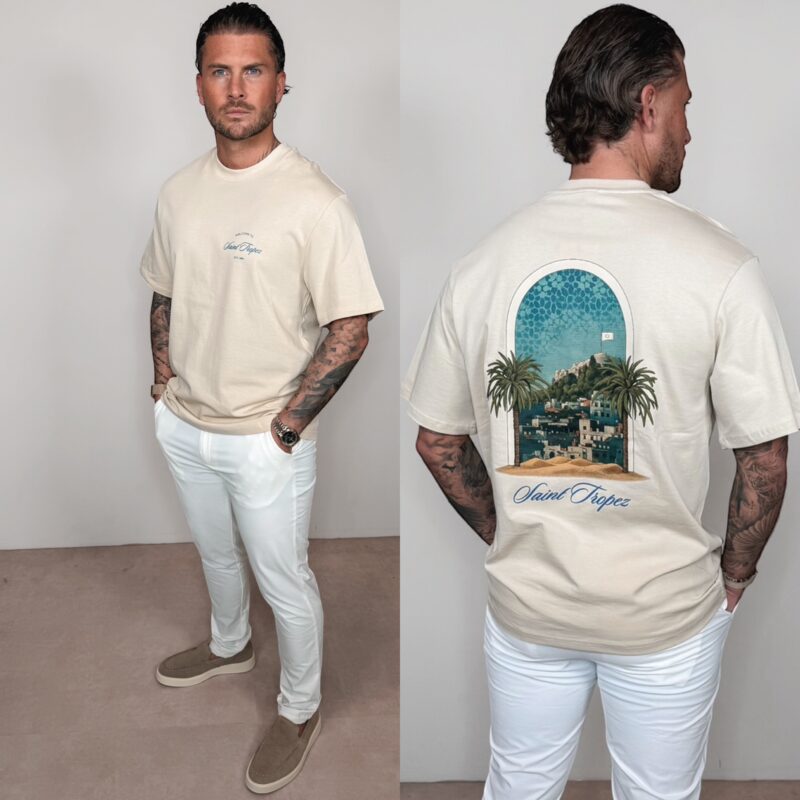 Saint-Tropez Tee - Beige