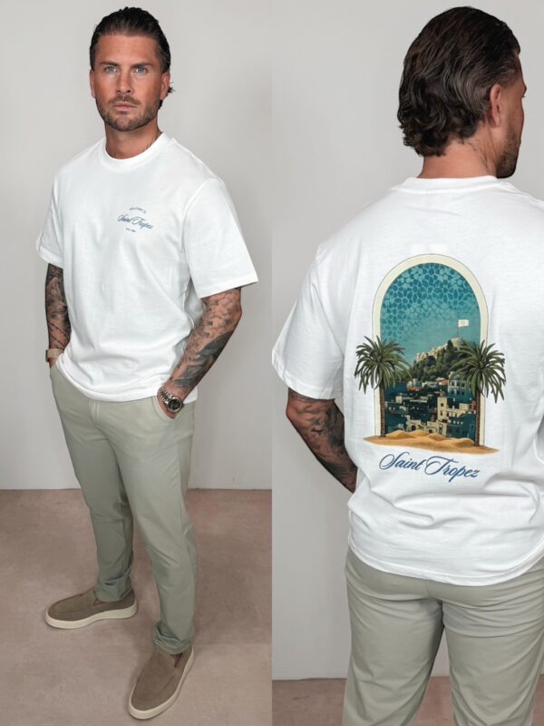 Saint-Tropez Tee - White