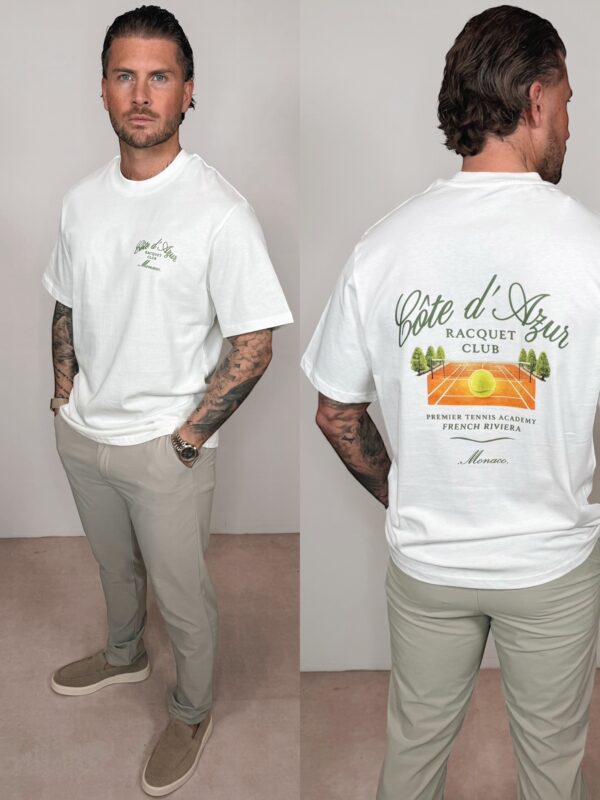Côte d'Azur Tee - White