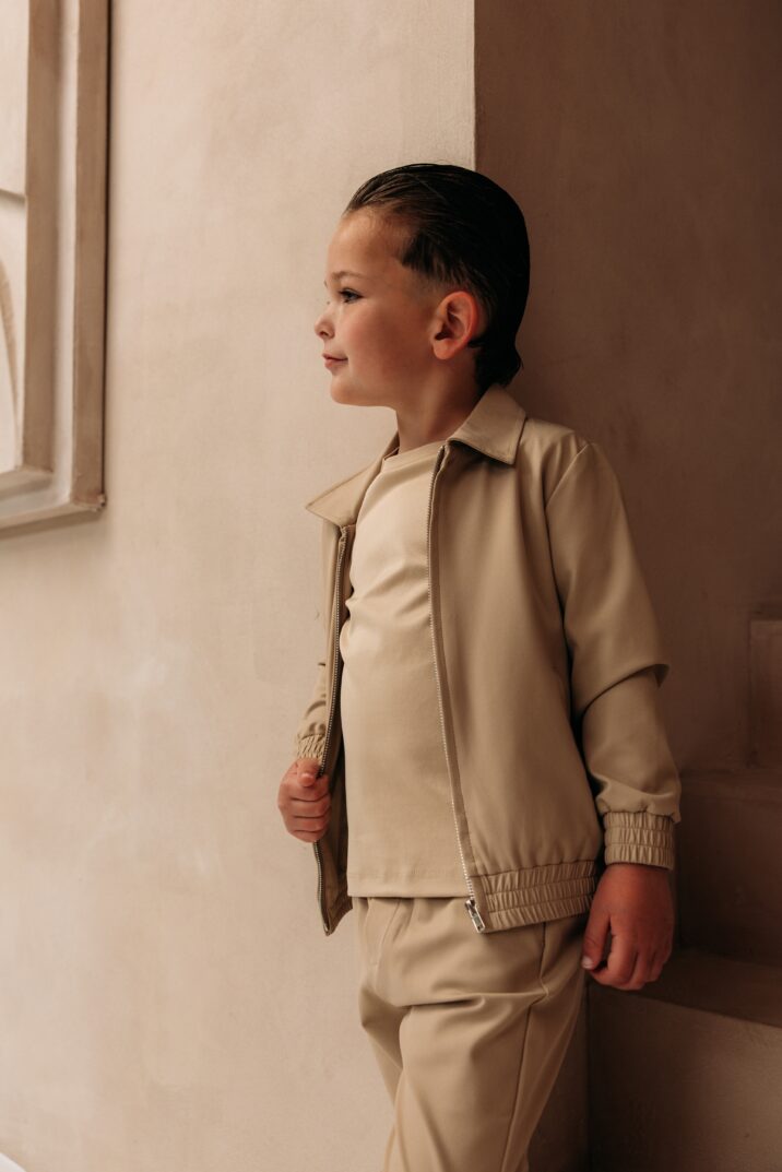 Manilo Kids - Premium Tech Suit - Beige