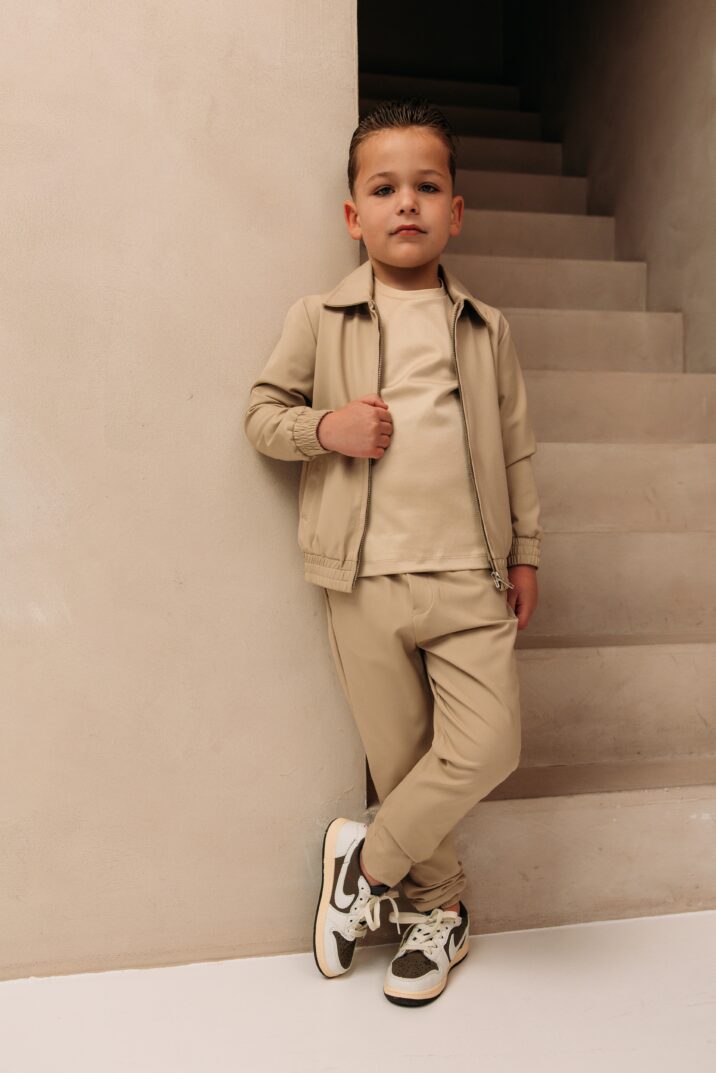 Manilo Kids - Premium Tech Suit - Beige