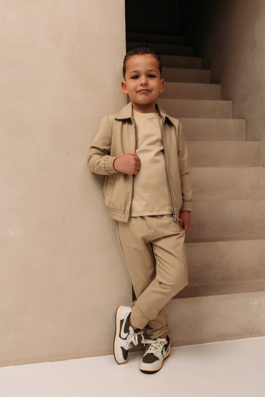Manilo Kids - Premium Tech Suit - Beige