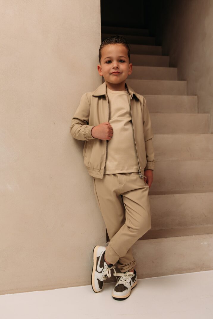 Manilo Kids - Premium Tech Suit - Beige