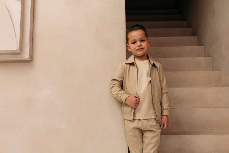 Manilo Kids - Premium Tech Suit - Beige
