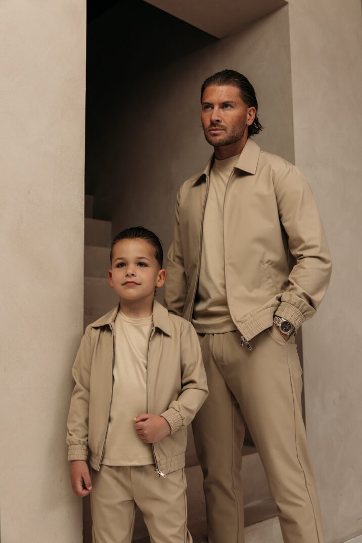Manilo Kids - Premium Tech Suit - Beige