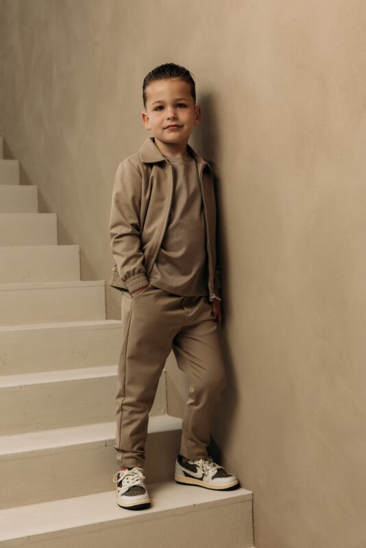 Manilo Kids - Premium Tech Suit - Taupe