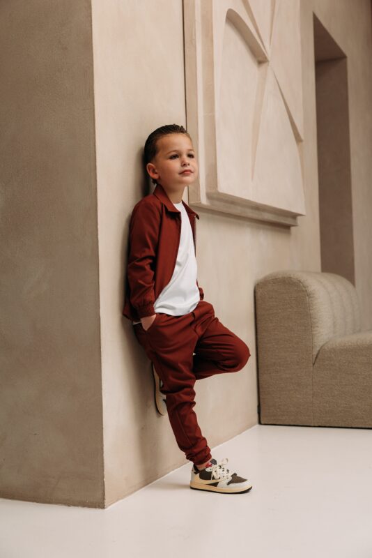 Manilo Kids - Premium Tech Suit - Rusty Brown