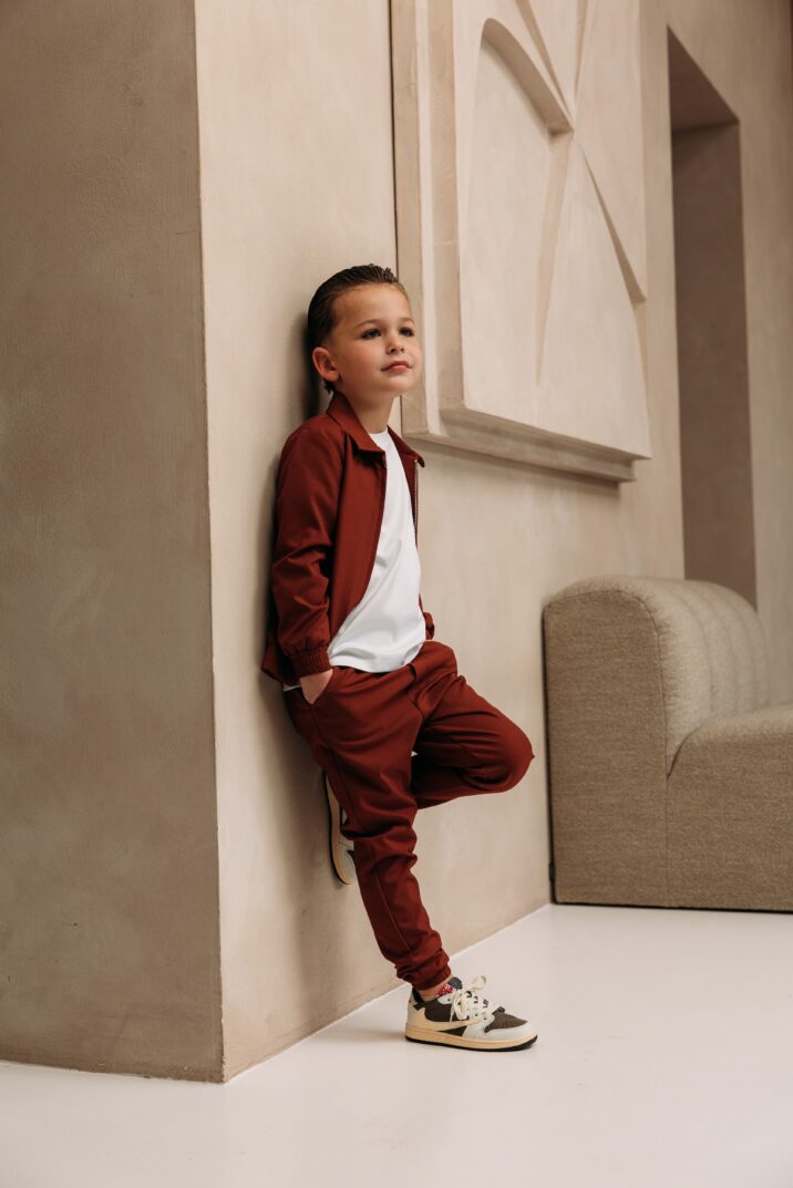 Manilo Kids - Premium Tech Suit - Rusty Brown