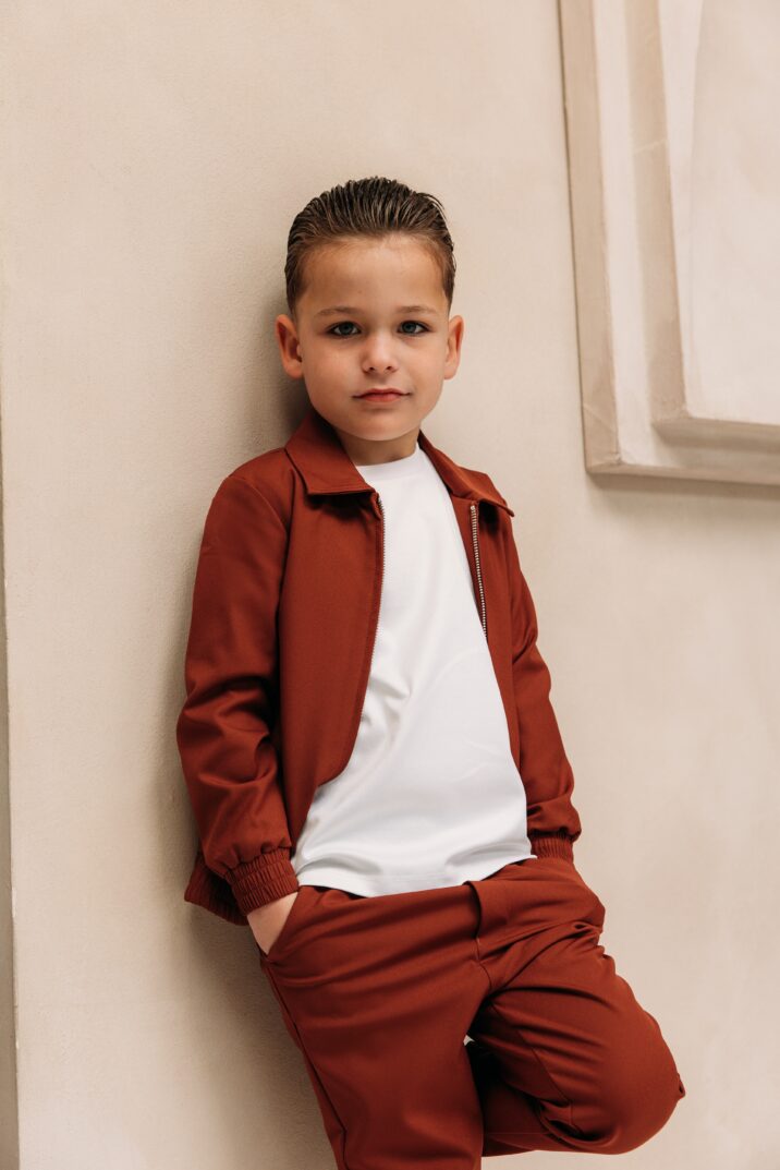 Manilo Kids - Premium Tech Suit - Rusty Brown