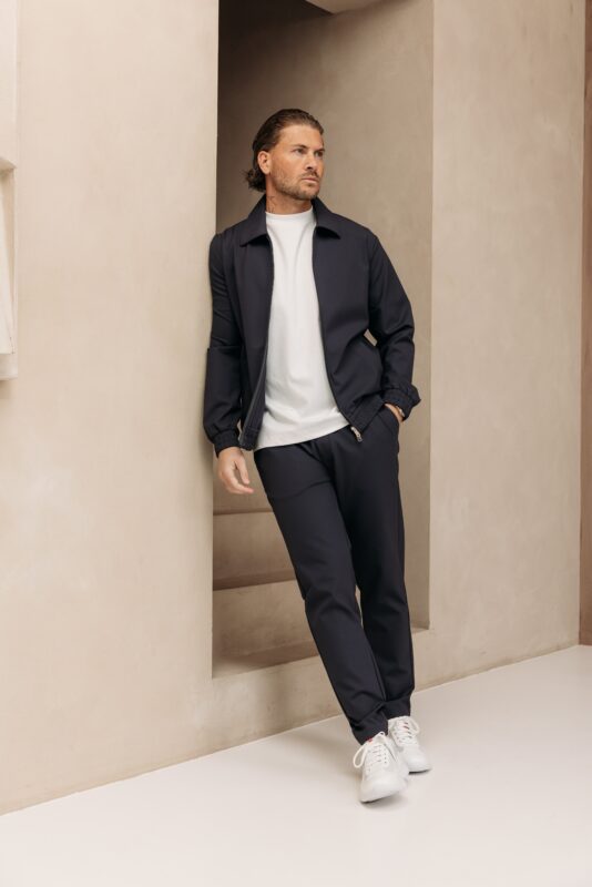 Premium Manilo Tech Suit - Stone