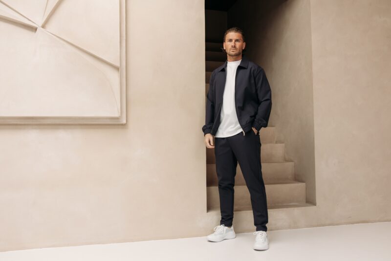 Premium Manilo Tech Suit - Stone