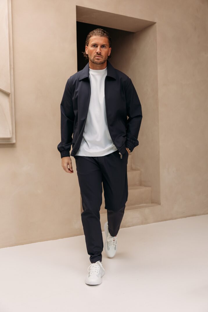Premium Manilo Tech Suit - Stone