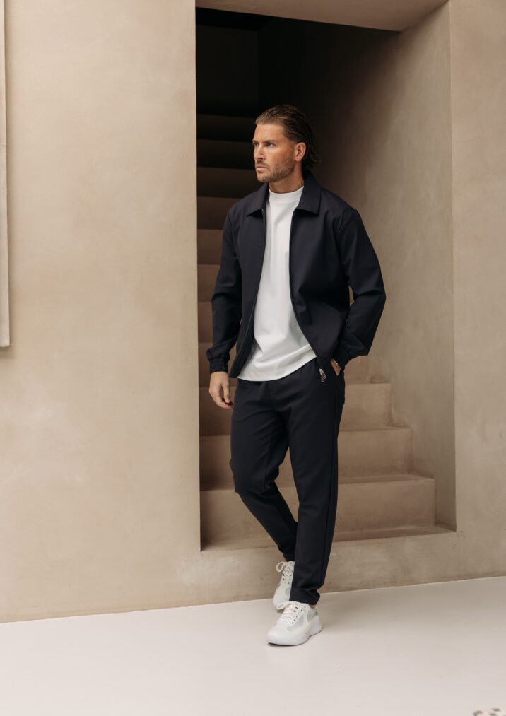 Premium Manilo Tech Suit - Stone