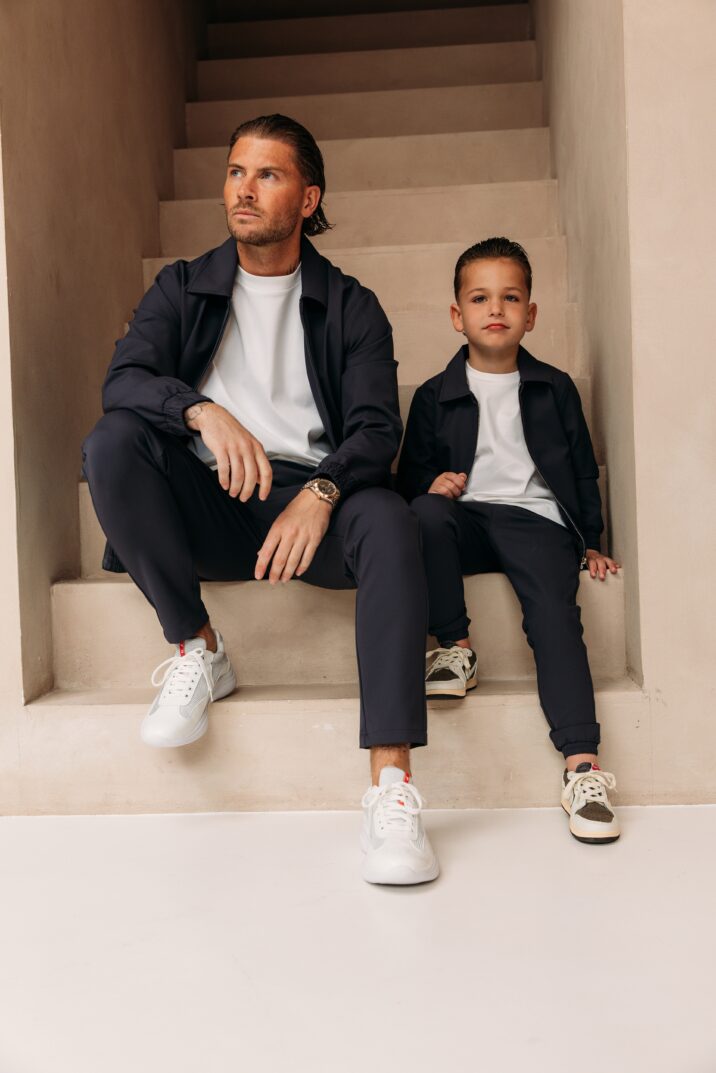 Premium Manilo Tech Suit - Stone
