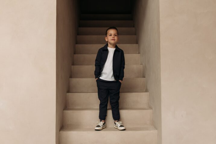 Manilo Kids - Premium Tech Suit - Stone
