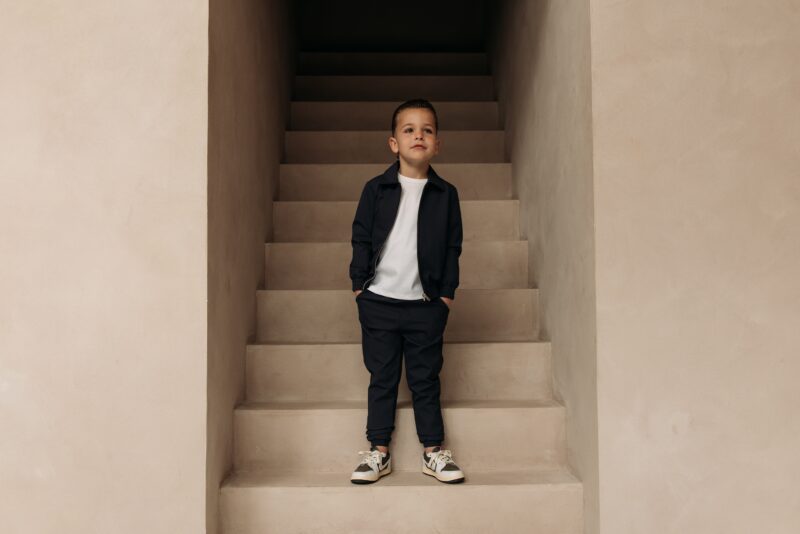Manilo Kids - Premium Tech Suit - Stone