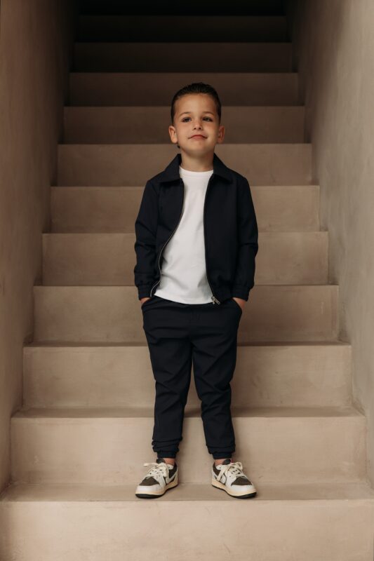 Manilo Kids - Premium Tech Suit - Stone