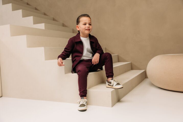 Manilo Kids - Premium Tech Suit - Aubergine