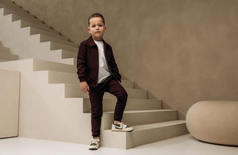 Manilo Kids - Premium Tech Suit - Aubergine