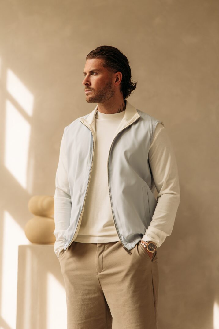 The New Reversible Bodywarmer - Lightblue