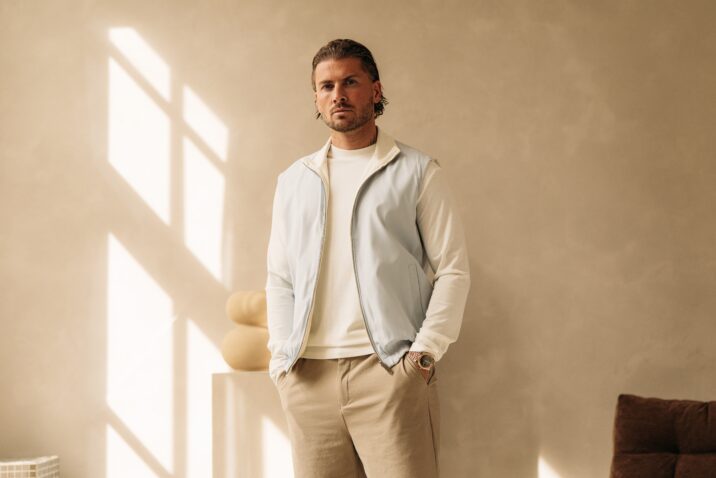 The New Reversible Bodywarmer - Lightblue