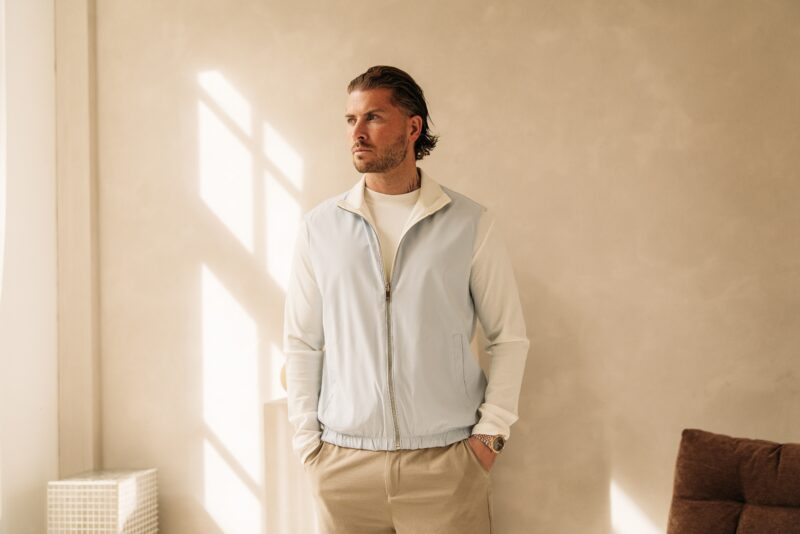 The New Reversible Bodywarmer - Lightblue