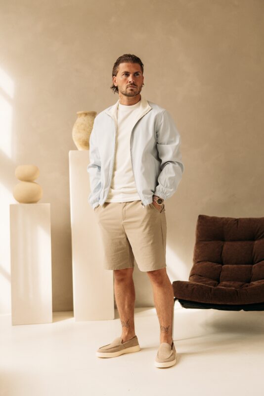 The New Reversible jacket - Lightblue