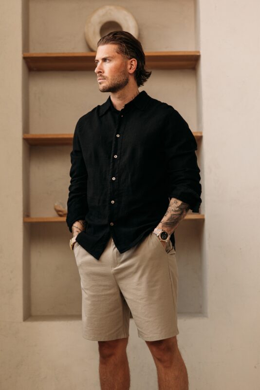 Linnen Blouse - Black