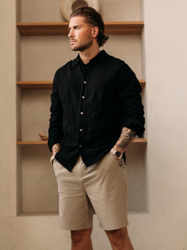 Linnen Blouse - Black