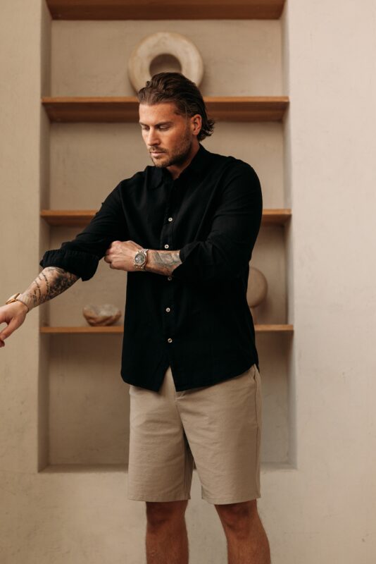 Linnen Blouse - Black