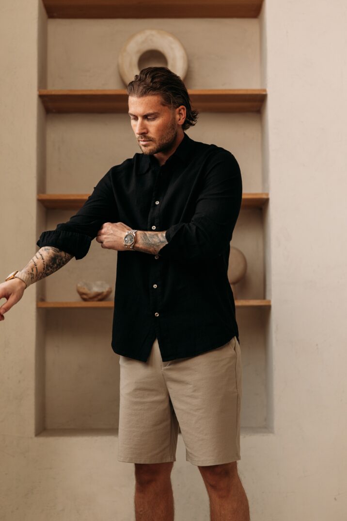 Linnen Blouse - Black