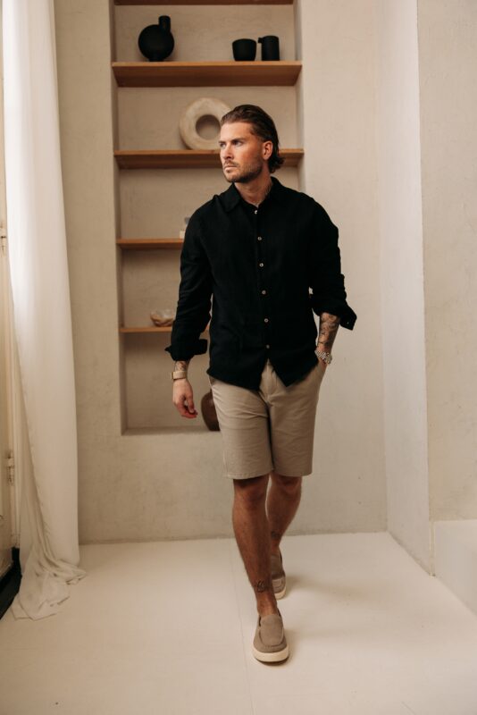 Linnen Blouse - Black