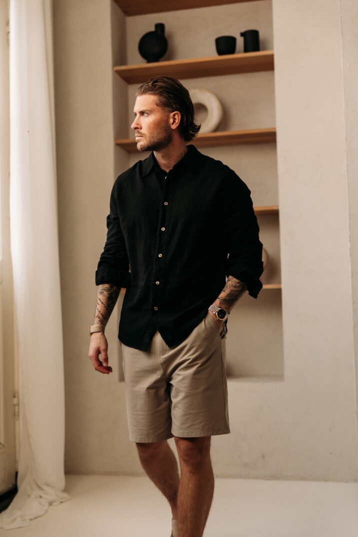 Linnen Blouse - Black