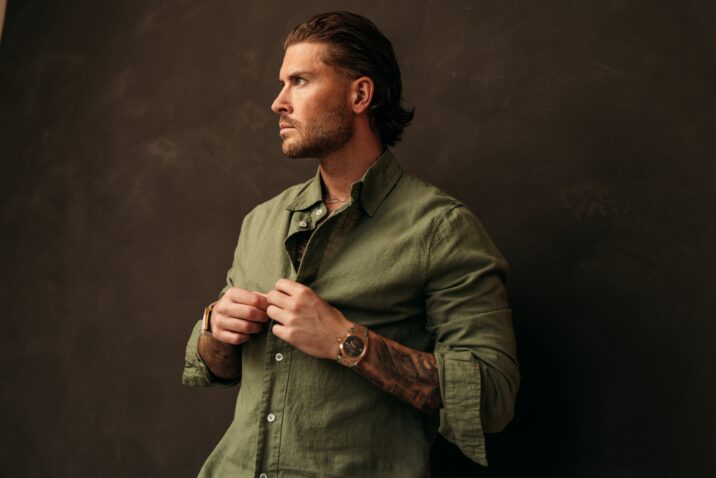 Linnen Blouse - Khaki