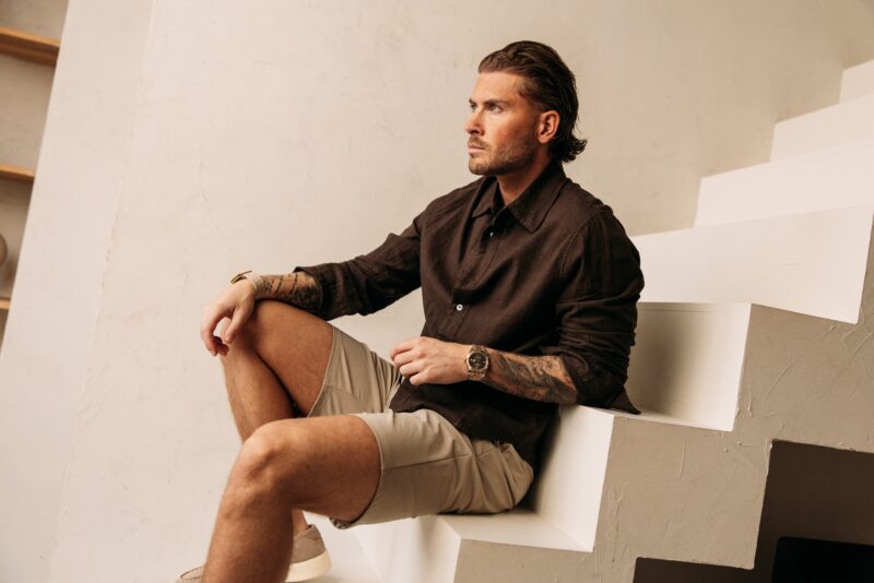 Linnen Blouse - Brown