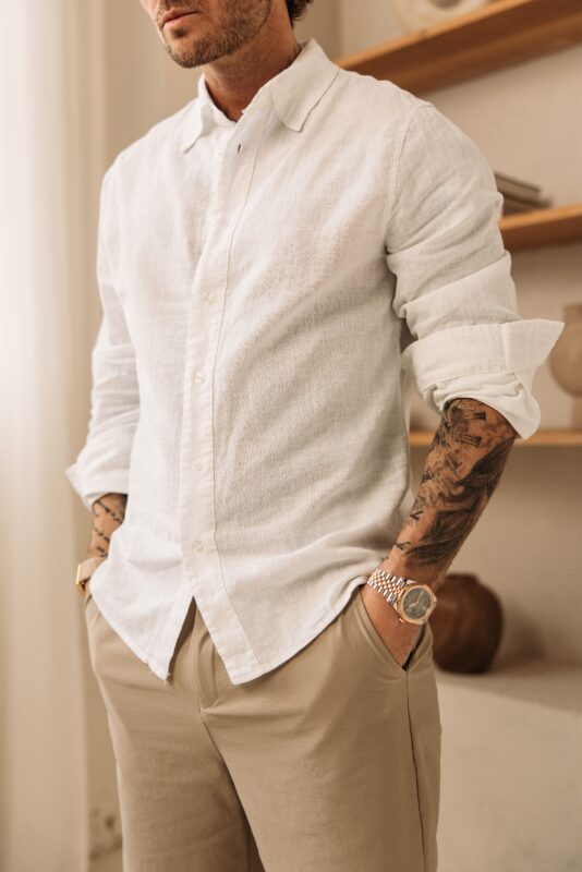 Linnen Blouse - White